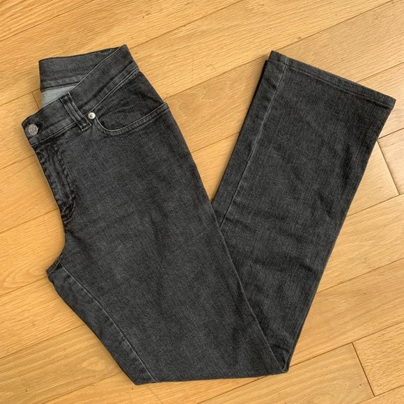 AGNES B- Sport b black straight leg jeans- Size 38 - Picture 2 of 10